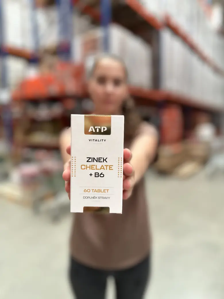 Krátký balení zinku chelat s vitamínem B6