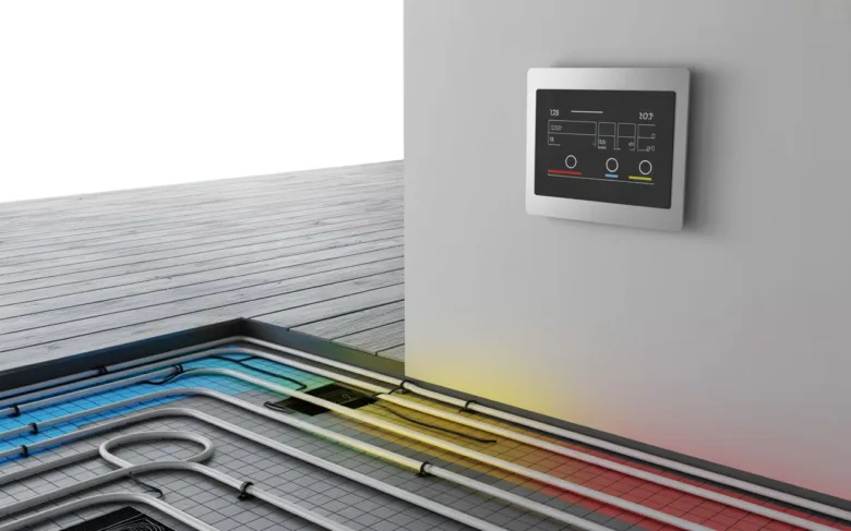Regulace podlahového topení s digitálním termostatem