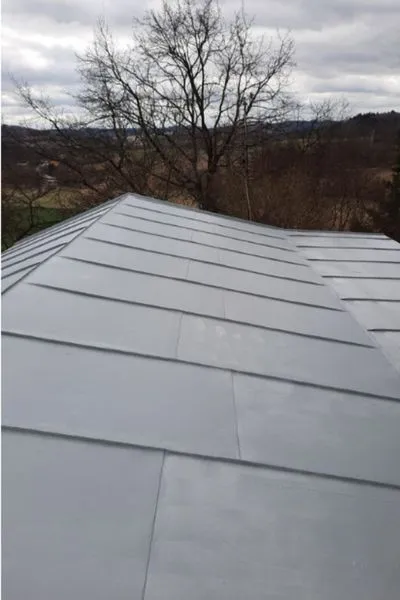 Metal roof tiles