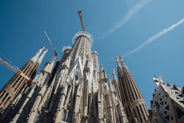 Sagrada Família Gaudí katedrála v Barceloně